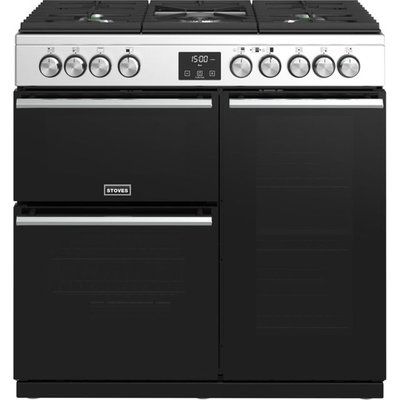 Stoves Precision DX S900G 90cm Gas Range Cooker - Stainless Steel