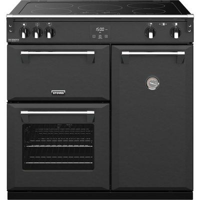 Stoves Colour Boutique Collection Richmond Deluxe S900Ei CB 90cm Electric Range Cooker with Induction Hob - Anthracite