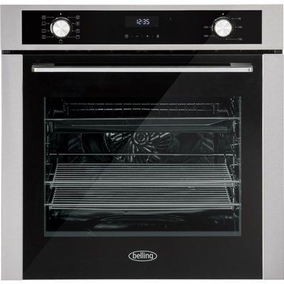 Belling BEL BI603MFC STA Built In Electric Single Oven - Stainless Steel