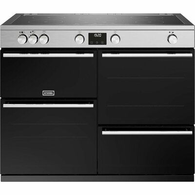 Stoves 444411508 Precision Deluxe D1100Ei 110cm Electric Range Cooker - Stainless Steel
