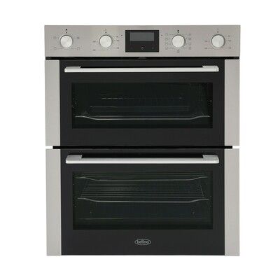 Belling 444411631 Built Under Electric Double Oven - Stainless Steel