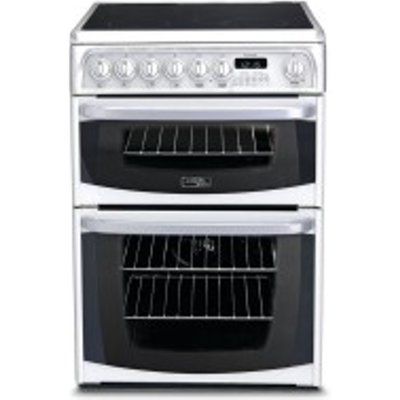 Hotpoint CH60EKW S Electric Cooker with Ceramic Hob