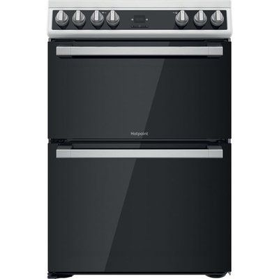 Hotpoint HDT67V9H2CW/UK Electric Cooker with Ceramic Hob - White