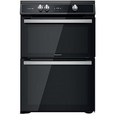 Hotpoint HDT67I9HM2C/UK 60cm Wide Freestanding Double Oven Induction Cooker
