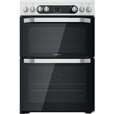 Hotpoint Amelia HDM67V9HCW/UK/1 Electric Cooker with Ceramic Hob - White
