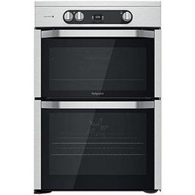 Hotpoint HDM67I9H2CX 60cm Wide Freestanding Double Oven Induction Cooker