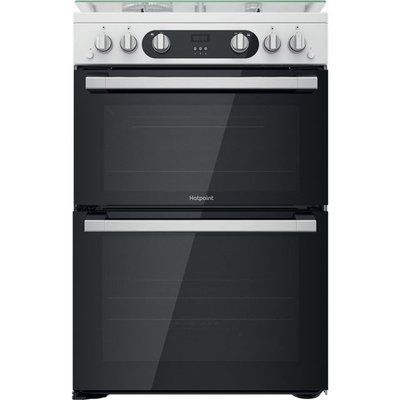 Hotpoint Amelia HD67G02CCW/UK Gas Cooker - White