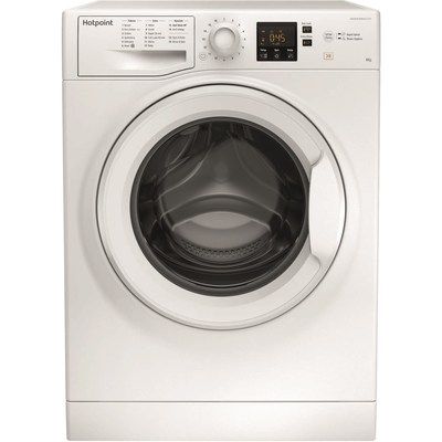 HOTPOINT NSWM843CWUKN NSWM843CW 8kg 1400rpm Freestanding Washing Machine - White