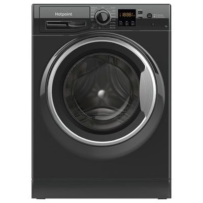 Hotpoint NSWM743UBSUKN 7KG 1400 Spin Washing Machine - Black