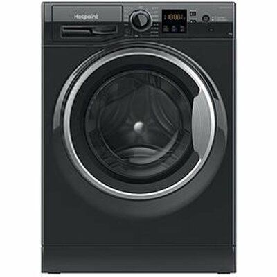 Hotpoint NSWM 945C BS UK N Black 9Kg 1400 Rpm Freestanding Washing Machine