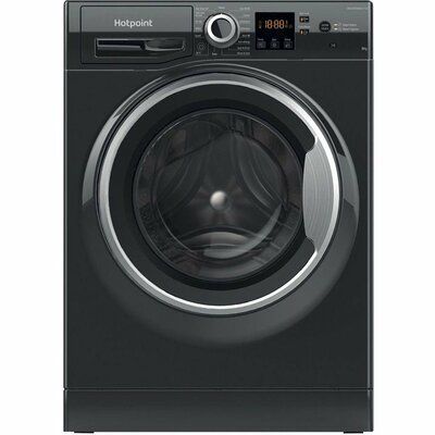 Hotpoint NSWR 845C BS UK N 8 kg 1400 Spin Washing Machine - Black