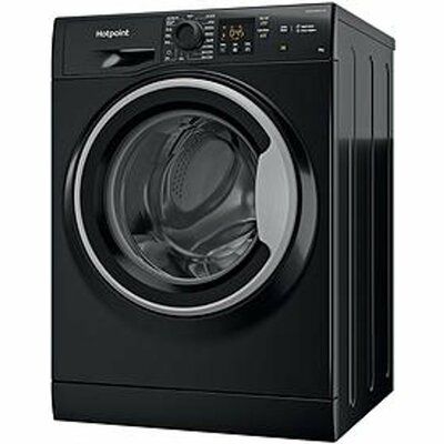Hotpoint Nswm845Cbsukn 8Kg Load, 1400 RPM Spin Washing Machine - Dual Silver