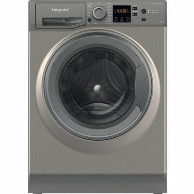 Hotpoint NSWM 1045C GG UK N 10 kg 1400 Spin Washing Machine - Graphite
