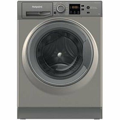 Hotpoint NSWM864CGGUKN 8Kg Load 1600Rpm Spin Washing Machine - Graphite