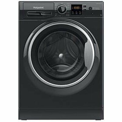 Hotpoint NSWM 965C BS UK N Black 9Kg 1600 Rpm Freestanding Washing Machine