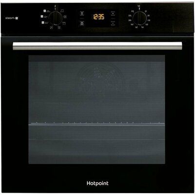 Hotpoint Multiflow SA2S 541 BL Electric Steam Oven - Black 