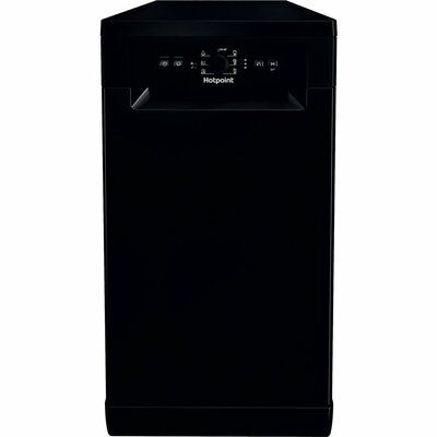 Hotpoint HF9E1B19BUK Slimline Dishwasher - Black