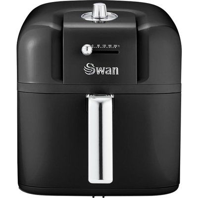 Swan Retro SD10510BN Air Fryer - Black 