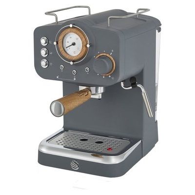 Swan Nordic Pump Espresso SK22110GRYN Coffee Machine - Grey 