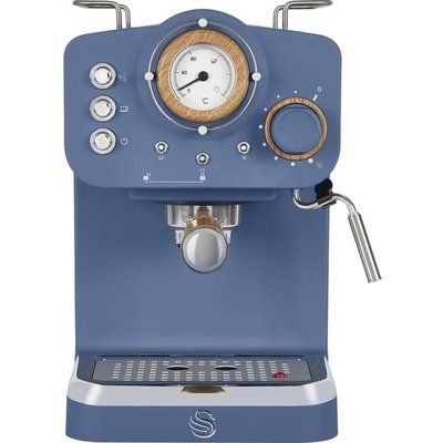 Swan Nordic Pump Espresso Coffee Machine - Blue