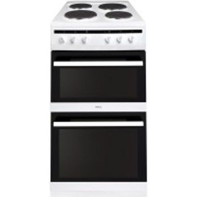 Amica AFS5500WH Electric Cooker with Solid Plate Hob