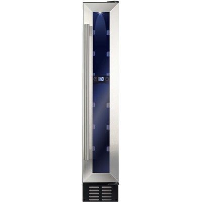 Amica AWC151SS 15cm Feestanding Wine Cooler - Stainless Steel