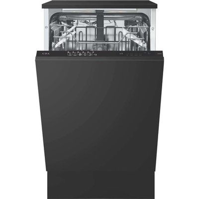 CDA CDI4121 Fully Integrated Slimline Dishwasher - Black