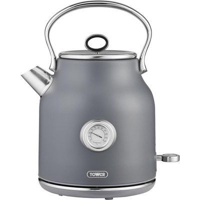 Tower Renaissance T10063G Traditional Kettle - Grey