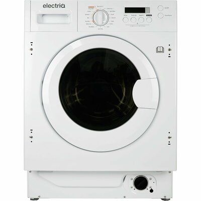 electriQ EIQINTWD148 8kg Wash 6kg Dry 1400rpm Integrated Washer Dryer - White