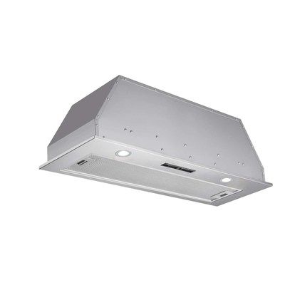 electriQ 90cm Canopy Cooker Hood in Stainless Steel