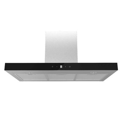 electriQ 90cm Stainless Steel Slimline Touch Control Cooker Hood