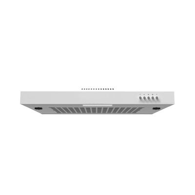 electriQ Top and Rear Venting Visor Cooker Hood in White