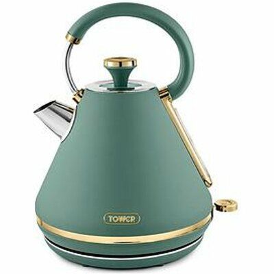 Tower Cavaletto 1.7L 3Kw Pyramid Kettle - Jade