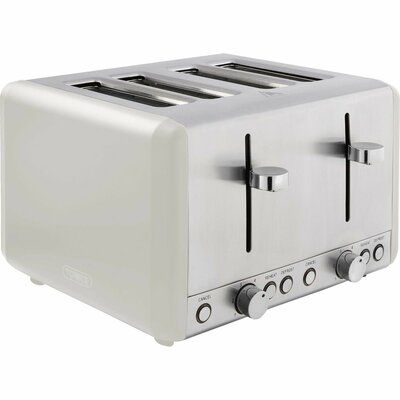 Tower Cavaletto T20051MSH 4 Slice Toaster - Latte