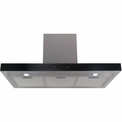 electriQ EIQ90TOUCHSLIMHEA 90cm Stainless Steel Slimline Touch Control Cooker Hood