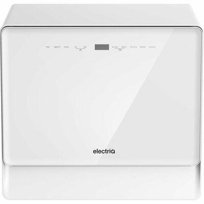electriQ EQDWTTP 5 Place Settings Table Top Dishwasher - White