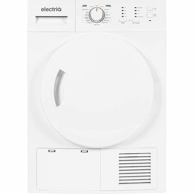 electriQ EIQ8KGMCD 8kg Condenser Tumble Dryer - White