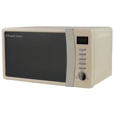 Russell Hobbs 700W Standard Microwave RHMD712 - Cream