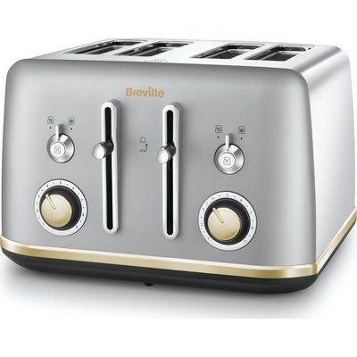 Breville Mostra VTT929 4-Slice Toaster - Silver