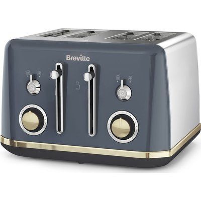 Breville Mostra VTT931 4-Slice Toaster - Grey