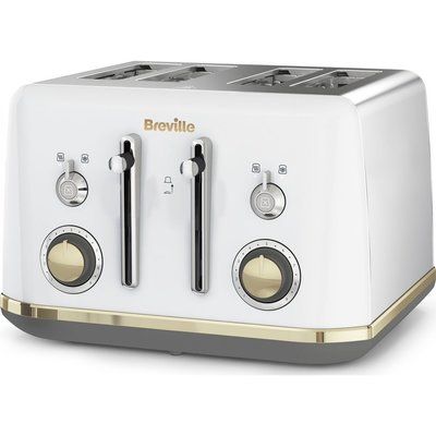 Breville Mostra VTT937 4-Slice Toaster - White