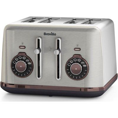Breville Selecta VTT953 4-Slice Toaster - Stainless Steel 