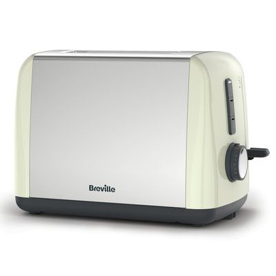 Breville ITT990 Stainless Steel 2 Slice Toaster - Cream