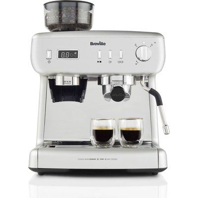 Breville VCF153 Barista Max Bean to Cup Coffee Machine - Silver 