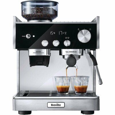 Breville Signature Espresso VCF160 Bean to Cup Coffee Machine - Charcoal