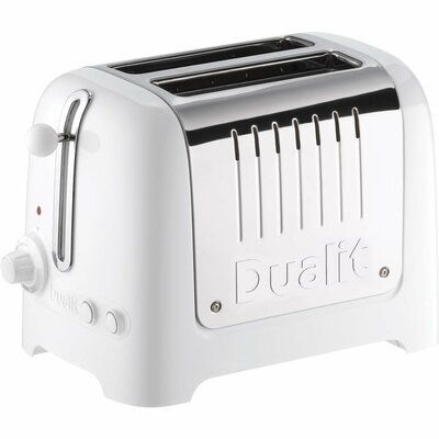Dualit Lite 26203 2-Slice Toaster - Gloss White 