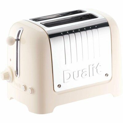 Dualit Lite 26213 2-Slice Toaster - Canvas White