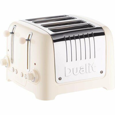Dualit Lite 46213 4-Slice Toaster - Canvas White