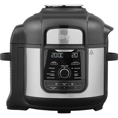 Ninja Foodi Max OP500UK Multi Pressure Cooker & Air Fryer - Black & Silver