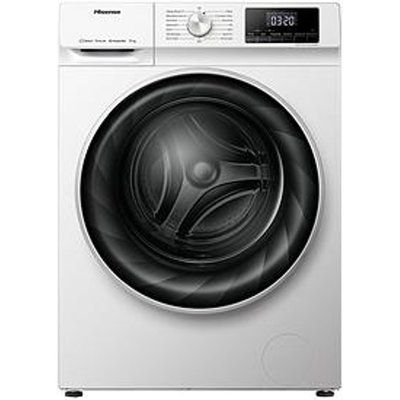 Hisense Wfqy9014Evjm Washing Machine - White